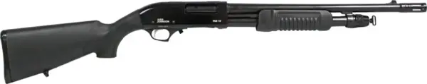 IVER JOHNSON PUMP 12GA. 3" - 18" CYL. W/M-BRAKE BLUED SYN