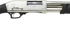 IVER JOHNSON PUMP 12GA. 3" - 18" CYLINDER SATIN NICKEL SYN