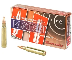 HRNDY SF 556NATO 75GR BTHP MT 20/200