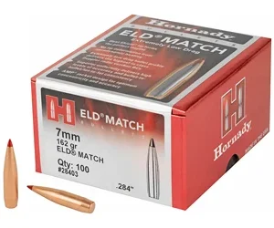 HRNDY ELD-M 7MM .284 162GR 100CT
