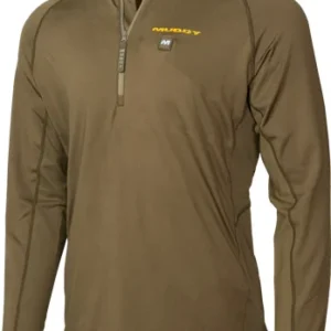 MUDDY NUCLEUS HEATED QUARTER - ZIP BROWN CLAY X-LARGE