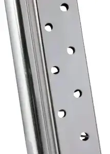IVER JOHNSON MAGAZINE 1911 GVT - 10MM 8RD NICKEL