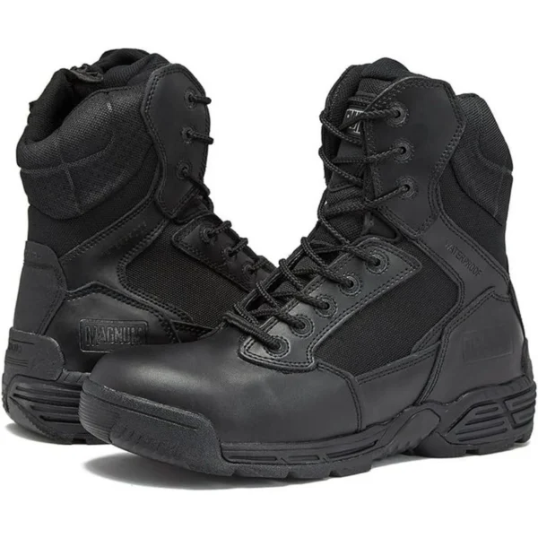 Stealth Force 8.0 SZ WP- Black- Extra Wide
