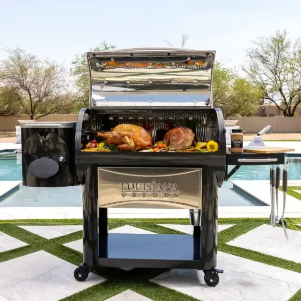 Louisiana Grills Founders Legacy 1200 Food 4