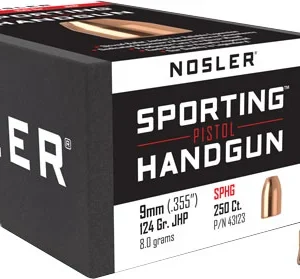 NOSLER BULLETS 9MM .355