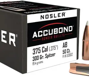 NOSLER BULLETS 375 CAL .375 - 300GR ACCUBOND 50CT