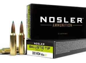 NOS AMMO 300WSM 165GR BT 20/10