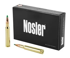 NOSLER 30-06SP 165GR BT 20/200