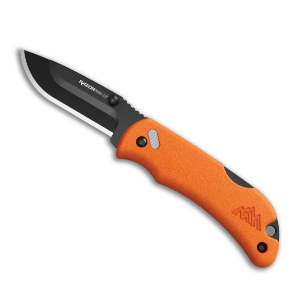 2.2 RAZOR-MINI (Orange PMS, Black 2 Drop-Pt Blades)