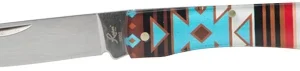 ABKT ROPER SUNSET SERIES #2 - WESTERN LOCKBACK SINGLE BLADE