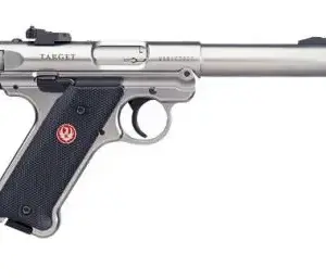 RUGER MKIV TARGET 22LR 5.5" SS 10+1