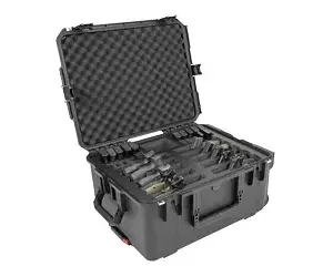 SKB I-SERIES HANDGUN CASE 10 GUN BLK