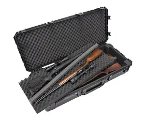 SKB I-SERIES DBL BOW/RIFLE CASE BLK
