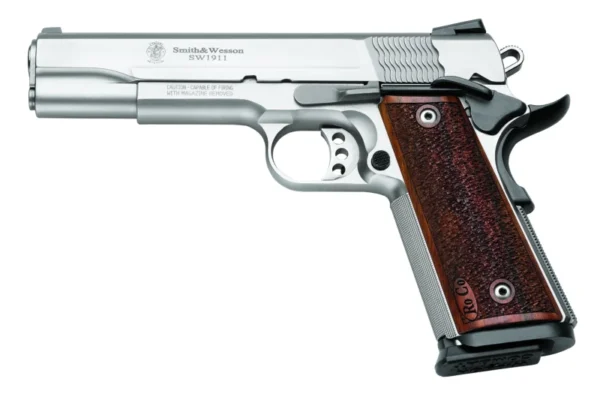 SMITH AND WESSON SW1911 9MM 10+1 5" SS/WD FS
