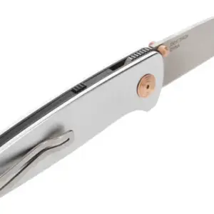 SOG KNIFE TWITCH III 3.1" SPRG - ASST POLISHED SATIN/ROSE GOLD