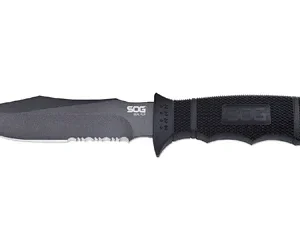 SOG SEAL PUP BLACK 4.75" NYLON