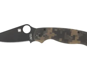SPYDERCO PARA MILITARY2 CAMO G10 PLN