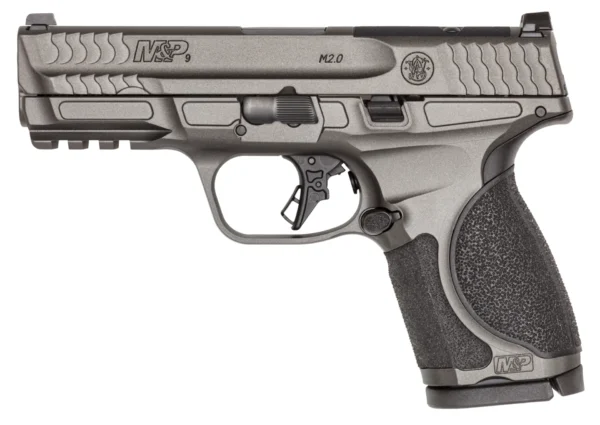 SW M&P9 M2.0 METAL COMP 9MM 4 OR NTS GRY 15RD