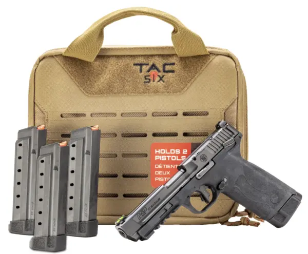 SW M&P 22MAG 4.35 BLK W/RANGE KIT 30RD