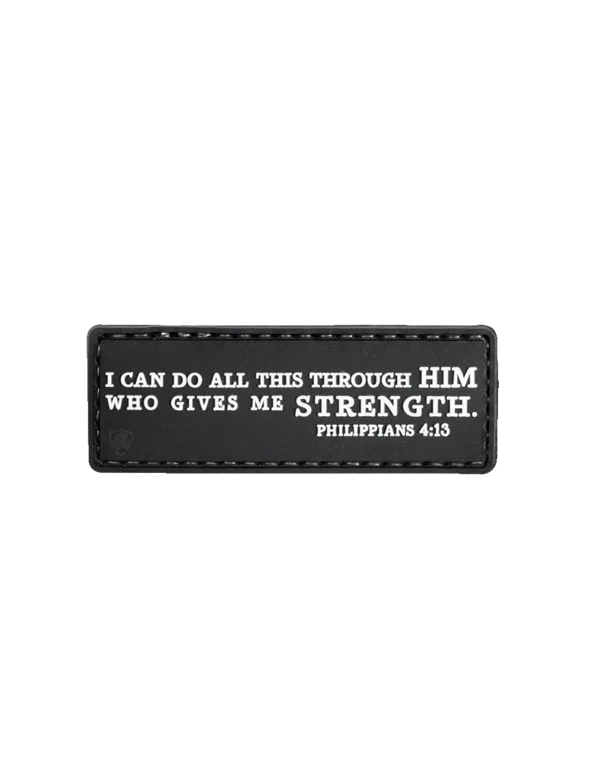 Philippians 4:13 Morale Patch (6 PACK)