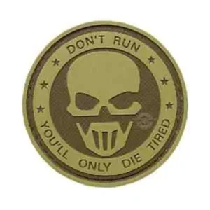 Don't Run - Ghost Morale Patch (6 PACK)