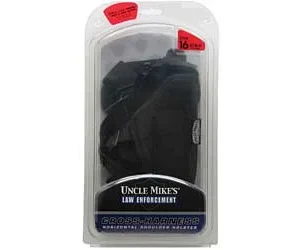 U/M HORZ SHLDR HLSTR SZ 16 BLK AMBI