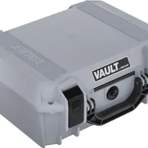 PELICAN VAULT MEDIUM PISTOL - CASE W/ FOAM GHOST GRAY