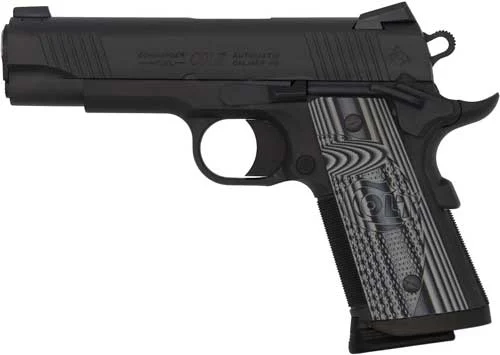 COLT COMBAT UNIT 9MM 4.25" 8RD - ANODIZE BLACK GRAY GRIPS 2 COLT COMBAT UNIT 9MM 4.25" 8RD - ANODIZE BLACK GRAY GRIPS - Image 2