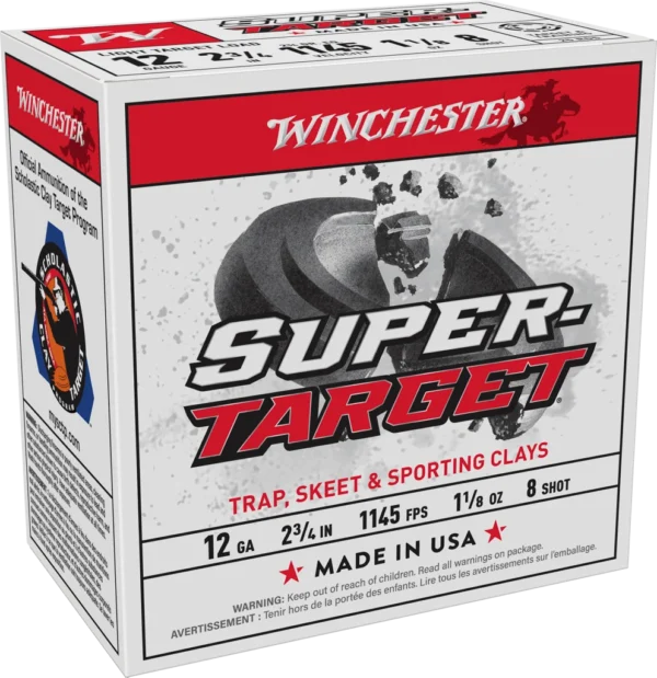 12GA 2 3/4 1 1/8OZ #8SHOT 25RD BOX