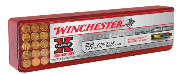 WINCHESTER PWRPNTHP 22LR 40GR 100PK