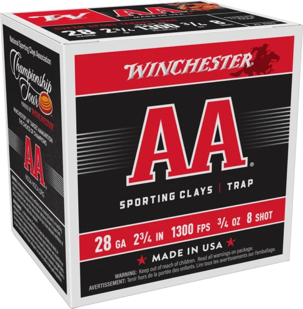 WINCHESTER AA SPR SPORT 28G 2-3/4" #8 3/4OZ 25RD