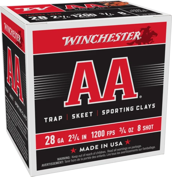 28GA 2-3/4" 3/4OZ #8 25 RD BOX