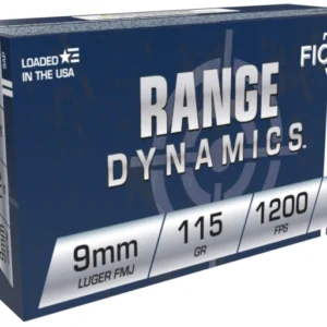 FIOCCHI 9MM 115GR FMJ 50RD BX 1000RD CASE