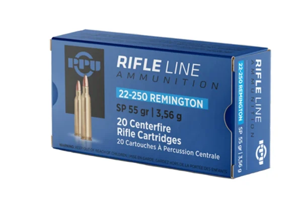 PPU 22 250 REM SP 55GR 20RD BOX 10 BOXES PER CASE