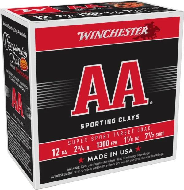 AA SS 12GA #7.5 2.75" CLAY