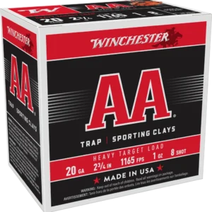 WINCHESTER AA HNDCP 20GA 23/4 1OZ 8