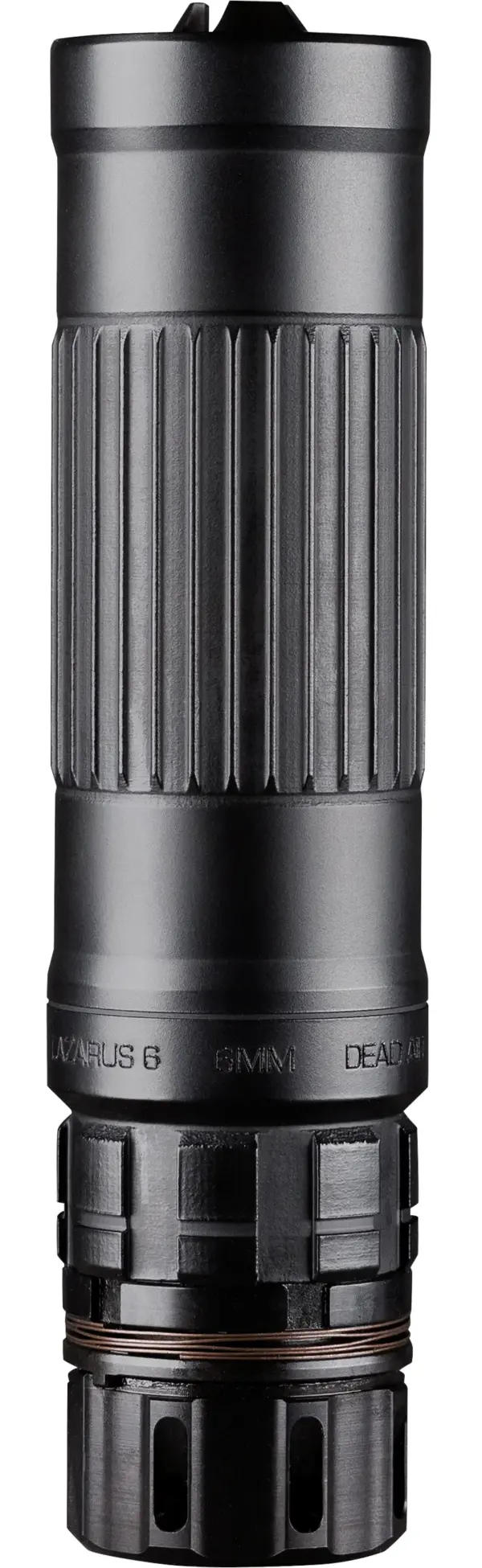 DEAD AIR ARMAMENT LAZARUS6 KM 6MM SILENCER BLK