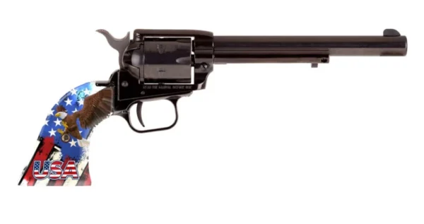 HERITAGE MANUFACTURING 22LR BL/US FLAG EAGLE 6.5" FS#