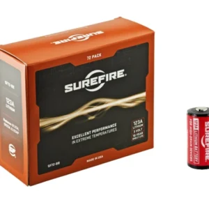 SUREFIRE SF123A LITHIUM 3VOLT BATT 72PK