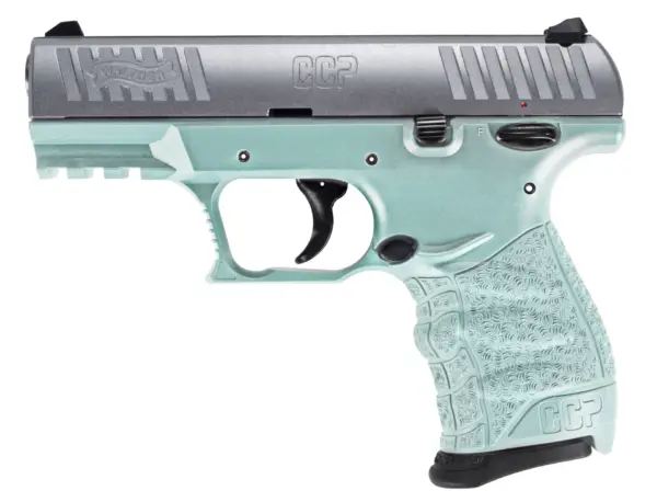 WALTHER ARMS CCP M2 9MM SS/BLUE 3.54" 8+1